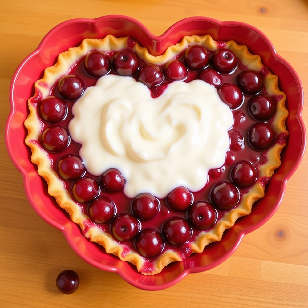 Emile Henry - Heart Dish 26,5 x 24,5 cm - Madeleine | Rose Candy