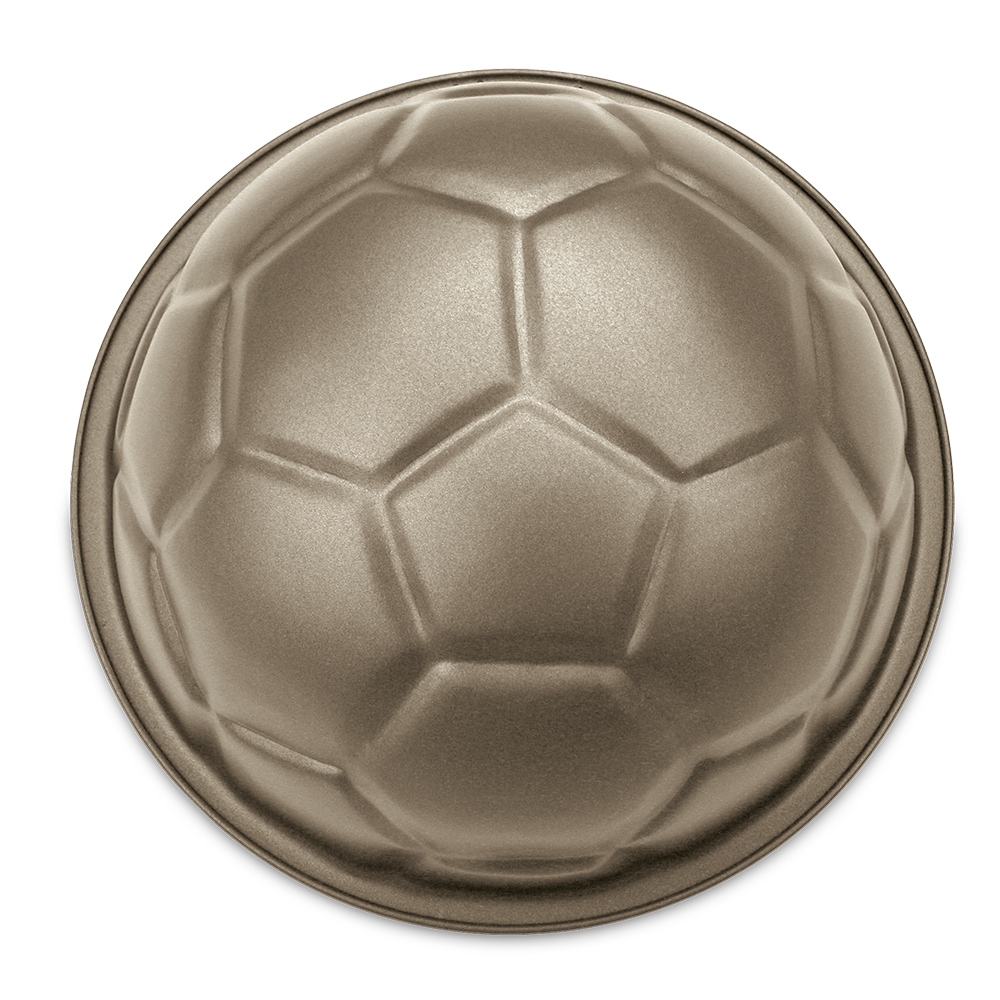 Städter - Motivbackform Pepe der Fußball - ø 22 / H 11 cm mit Ausstechform