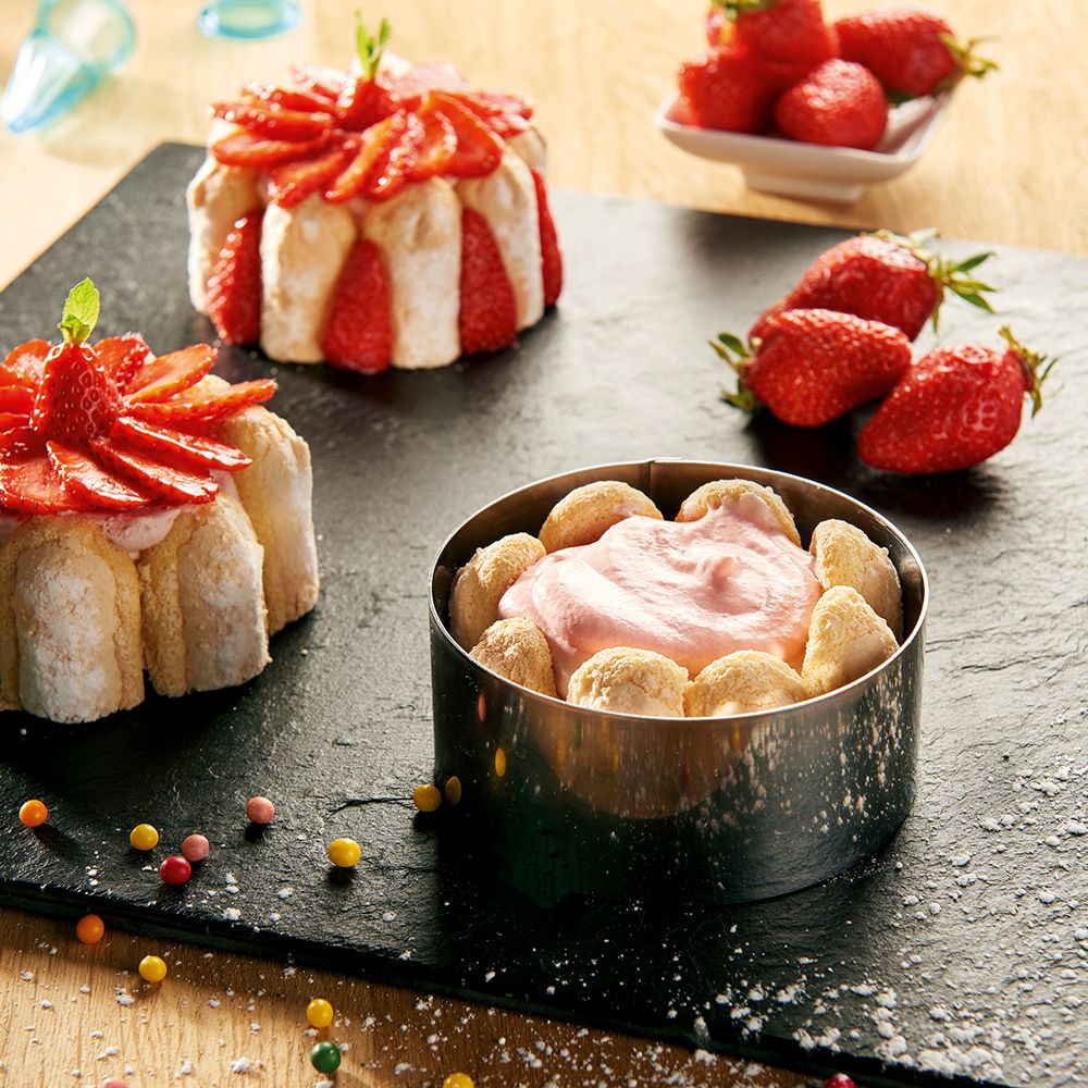 de Buyer - Tortenring - Höhe 4,5 cm - Edelstahl