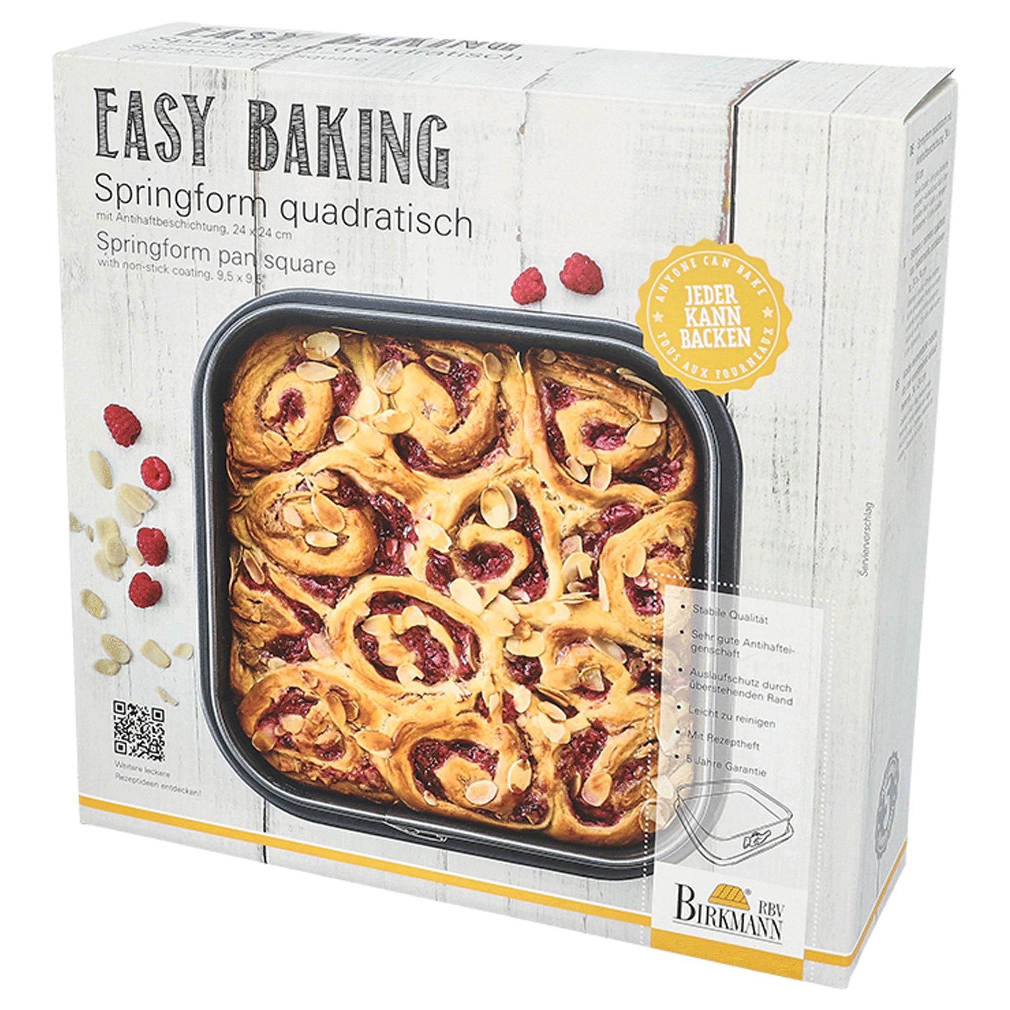 Birkmann - Square baking pan - Easy Baking Birkmann - Square baking pan - Easy Baking