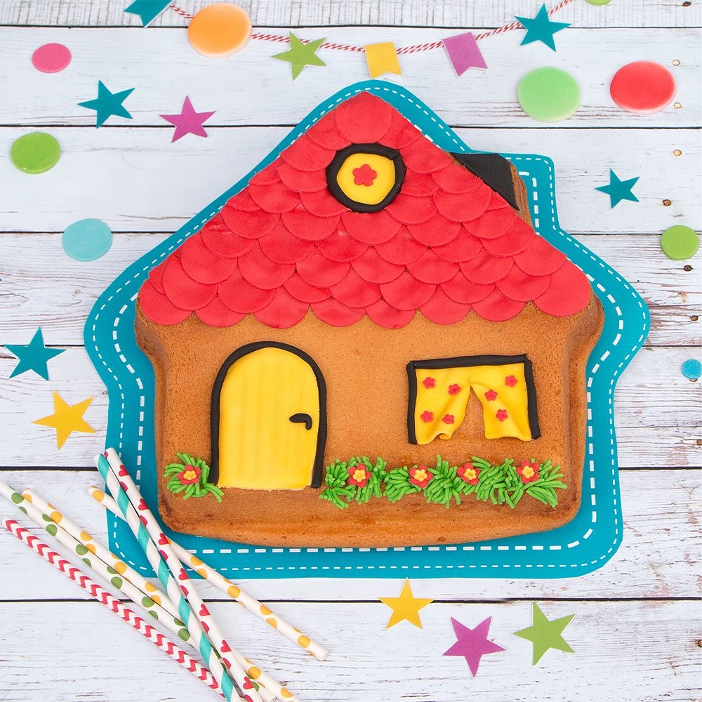 Städter - Kids Form - Kunterbunt, das Haus - 26 x 24,5 x 4 cm - 1.000 ml