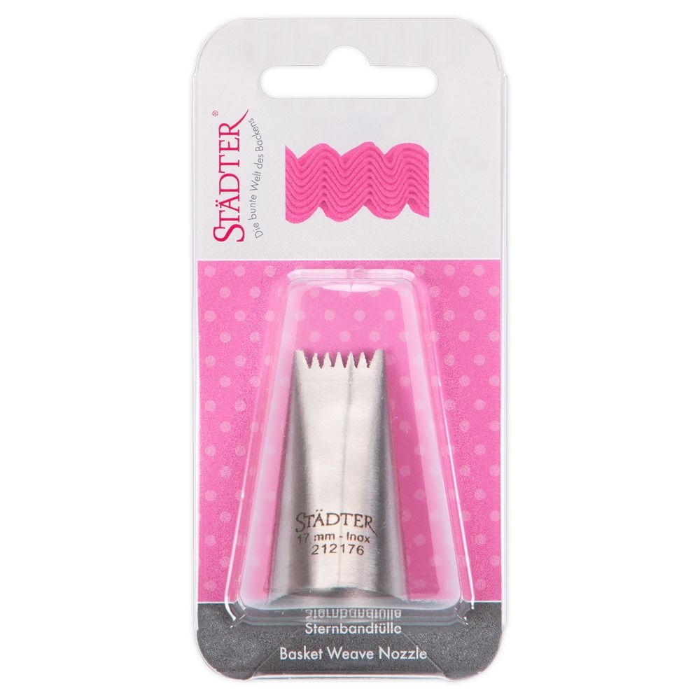 Städter - Tülle Sternbandtülle / Korbgeflechttülle - verschiedene Größen