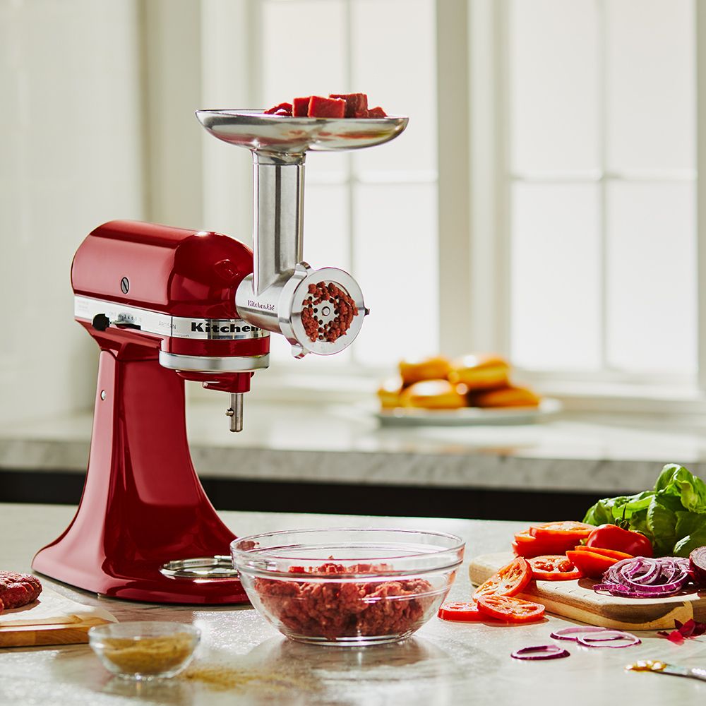 KitchenAid - Artisan Küchenmaschine 5KSM185PS -  Set - Creme