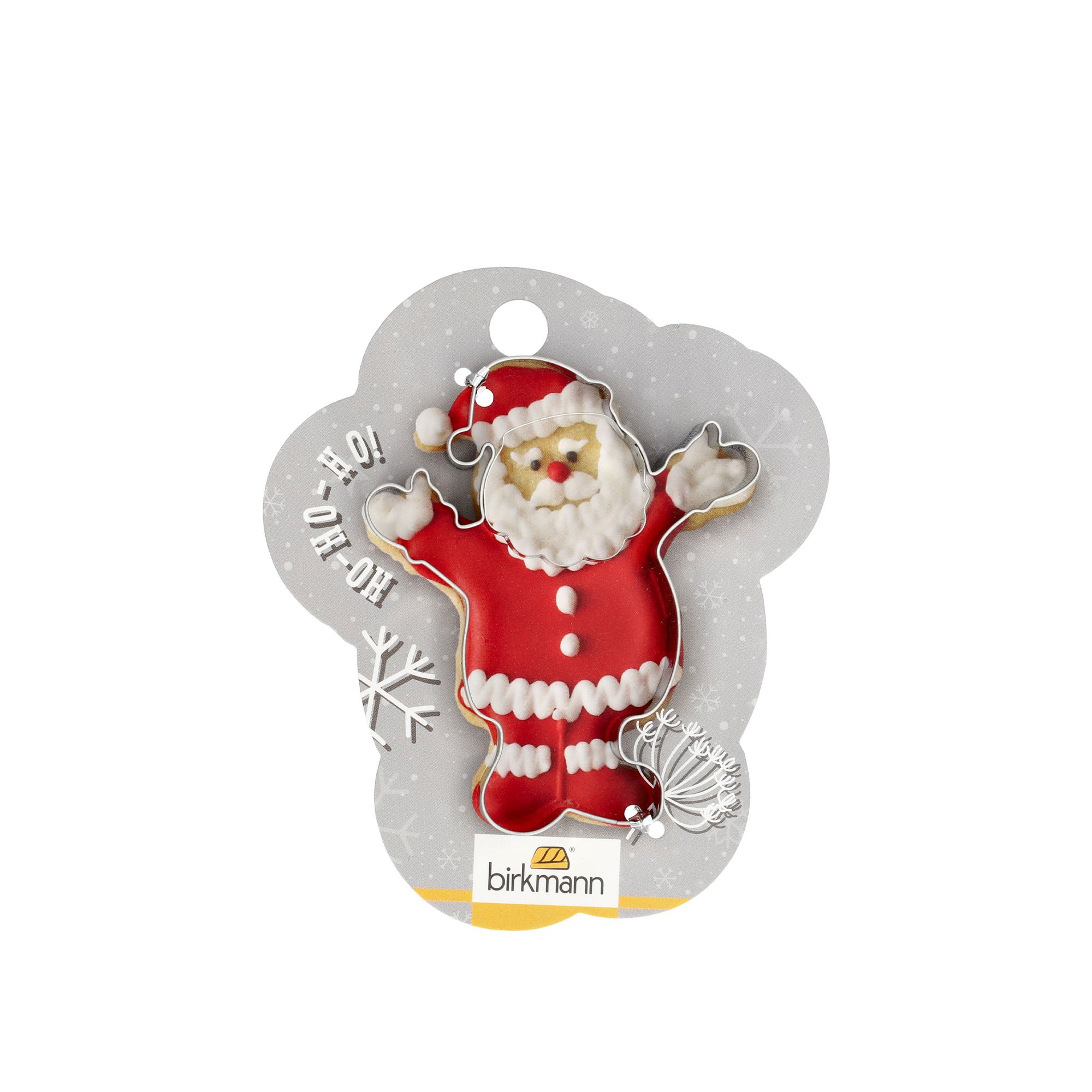 Birkmann - Ausstecher Santa Claus 8,5cm Edelstahl