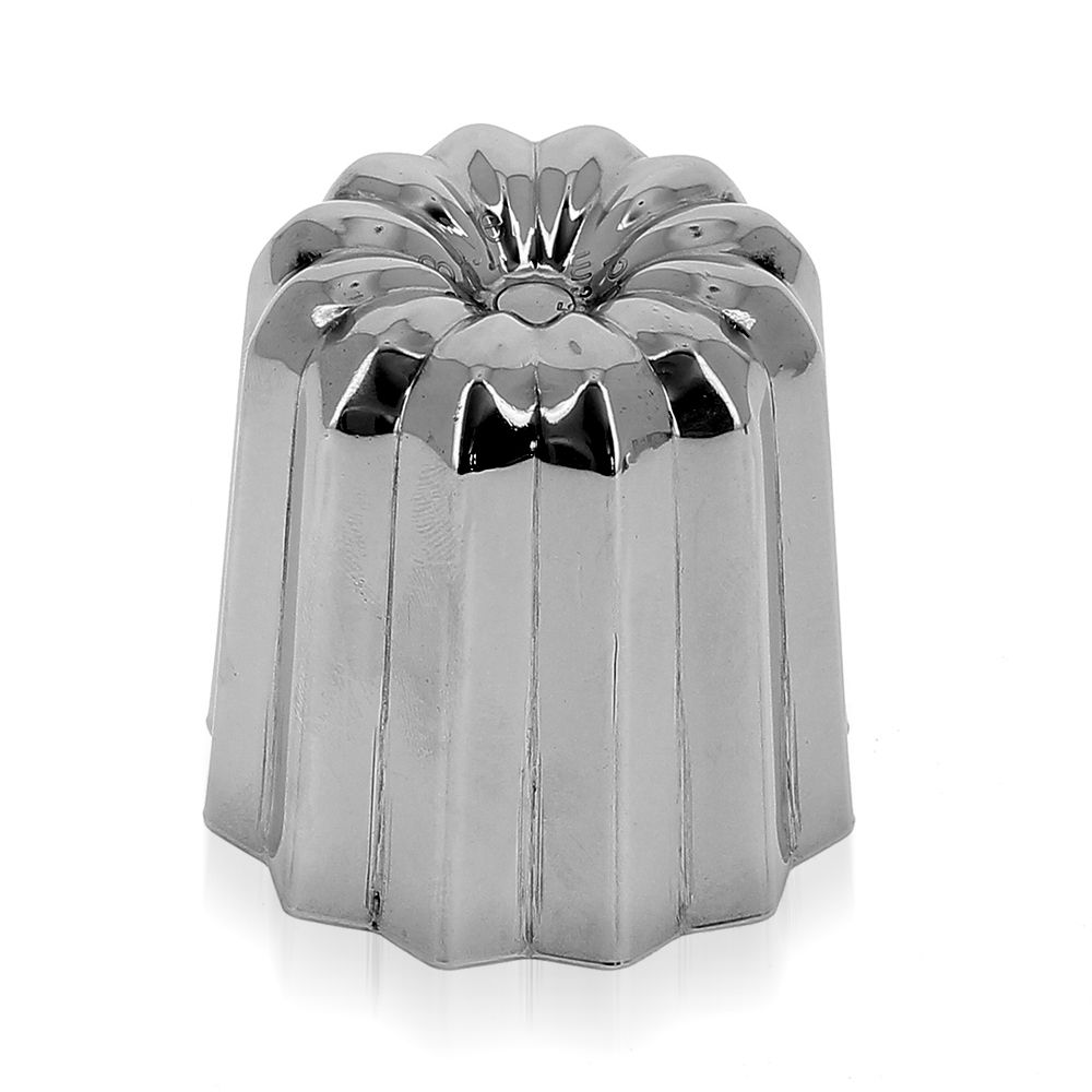 de Buyer - Fluted mould Canelés Bordelais - stainless steel de Buyer - Fluted mould Canelés Bordelais - stainless steel