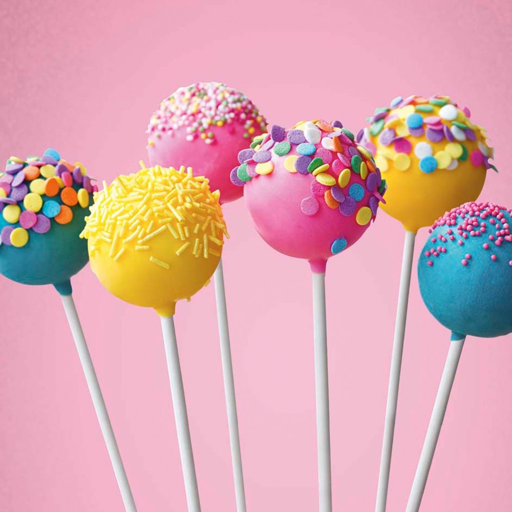 Städter - Cake pop stems - 15 cm - white - Set of 50 - different sizes