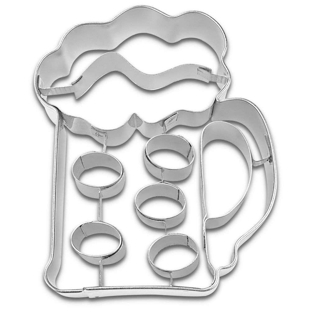 Städter - Cookie cutter Beer mug - 7,5 cm