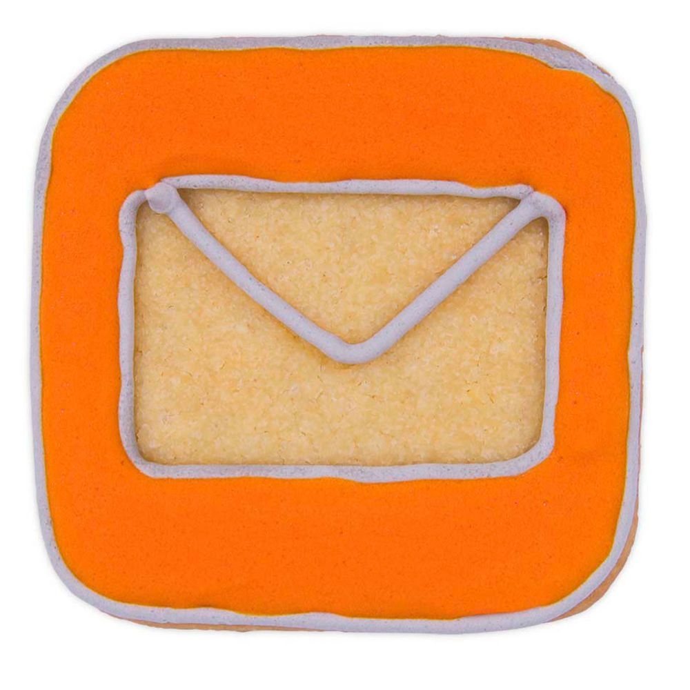 Städter - Prägeausstecher - App-Cutter Mail - 6,5 cm