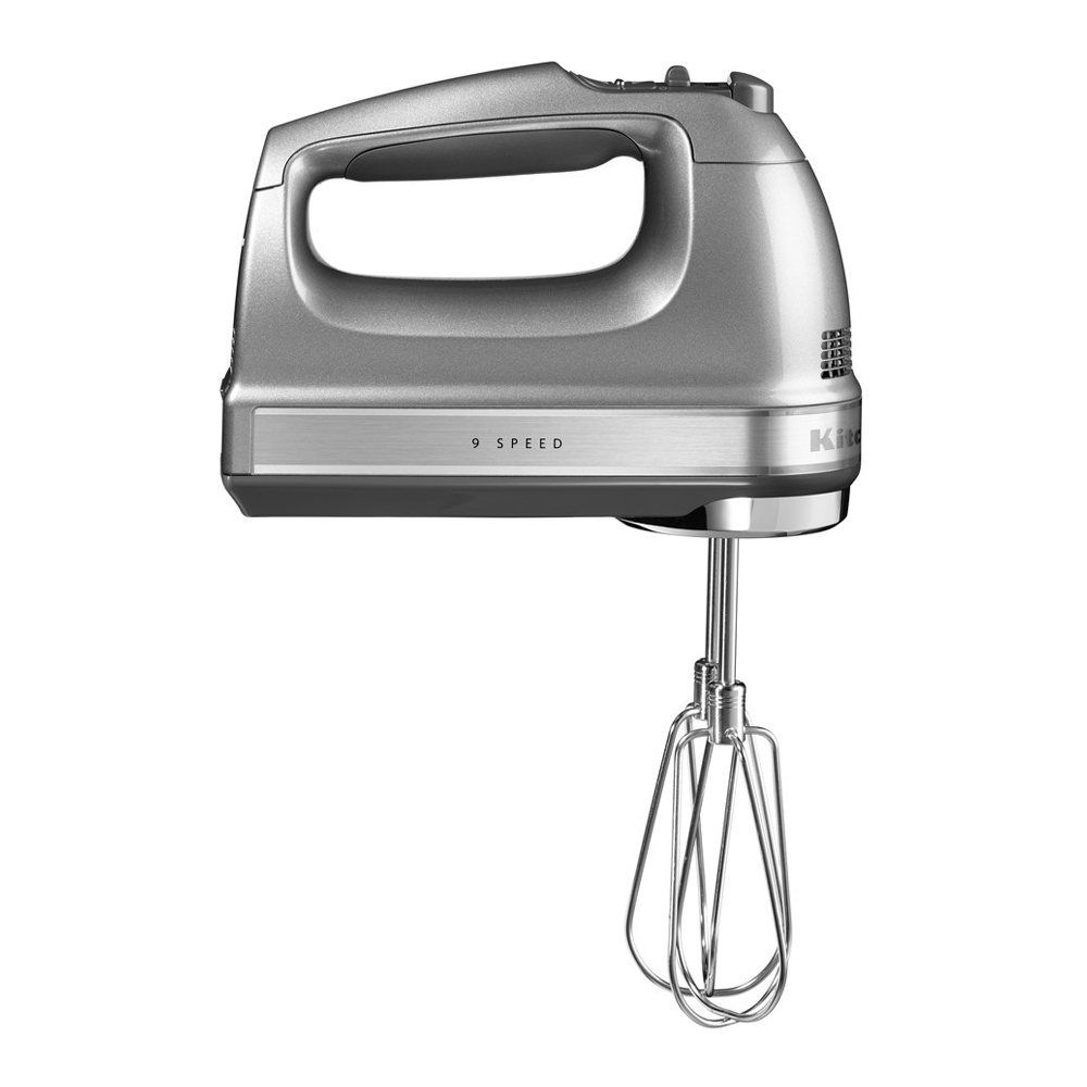 KitchenAid -  9-Speed Hand Mixer - Silver