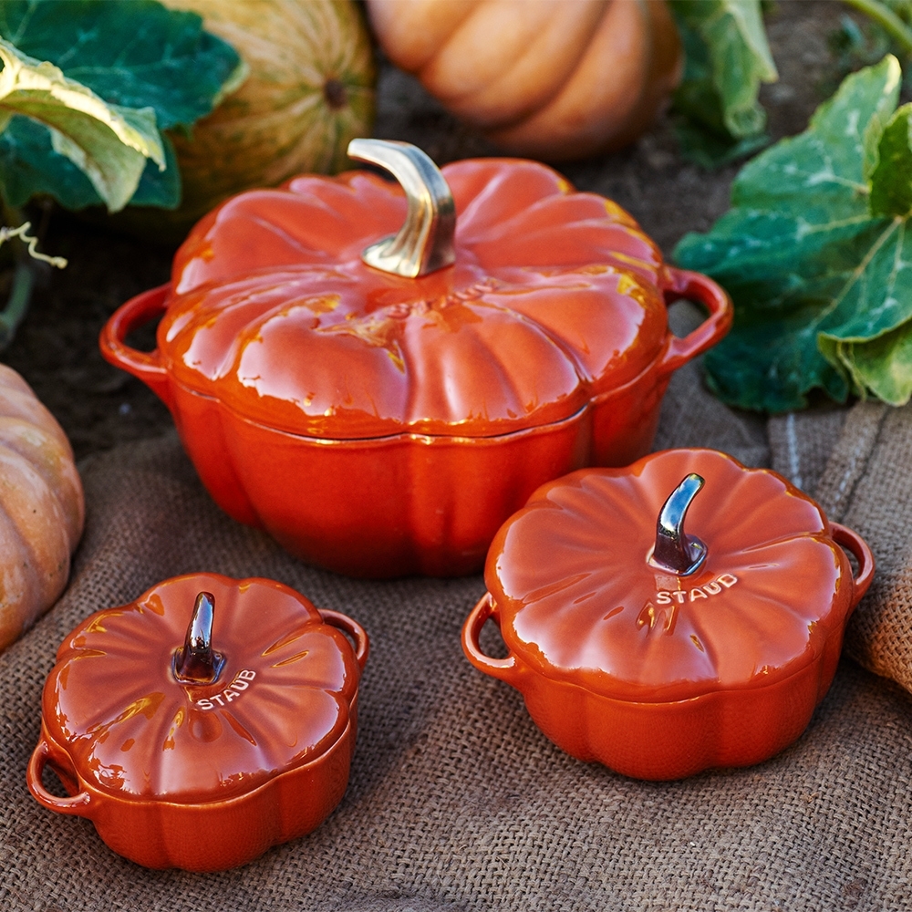 STAUB - Ceramique Cocotte | pumpkin | 15 cm | cinnamon