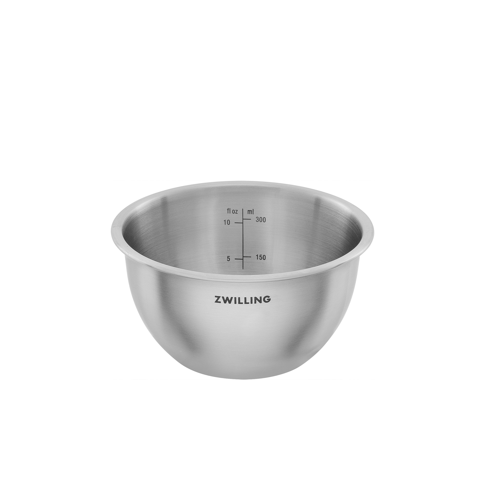 ZWILLING Edelstahlschüssel mit Messmarkierungen 300 ml