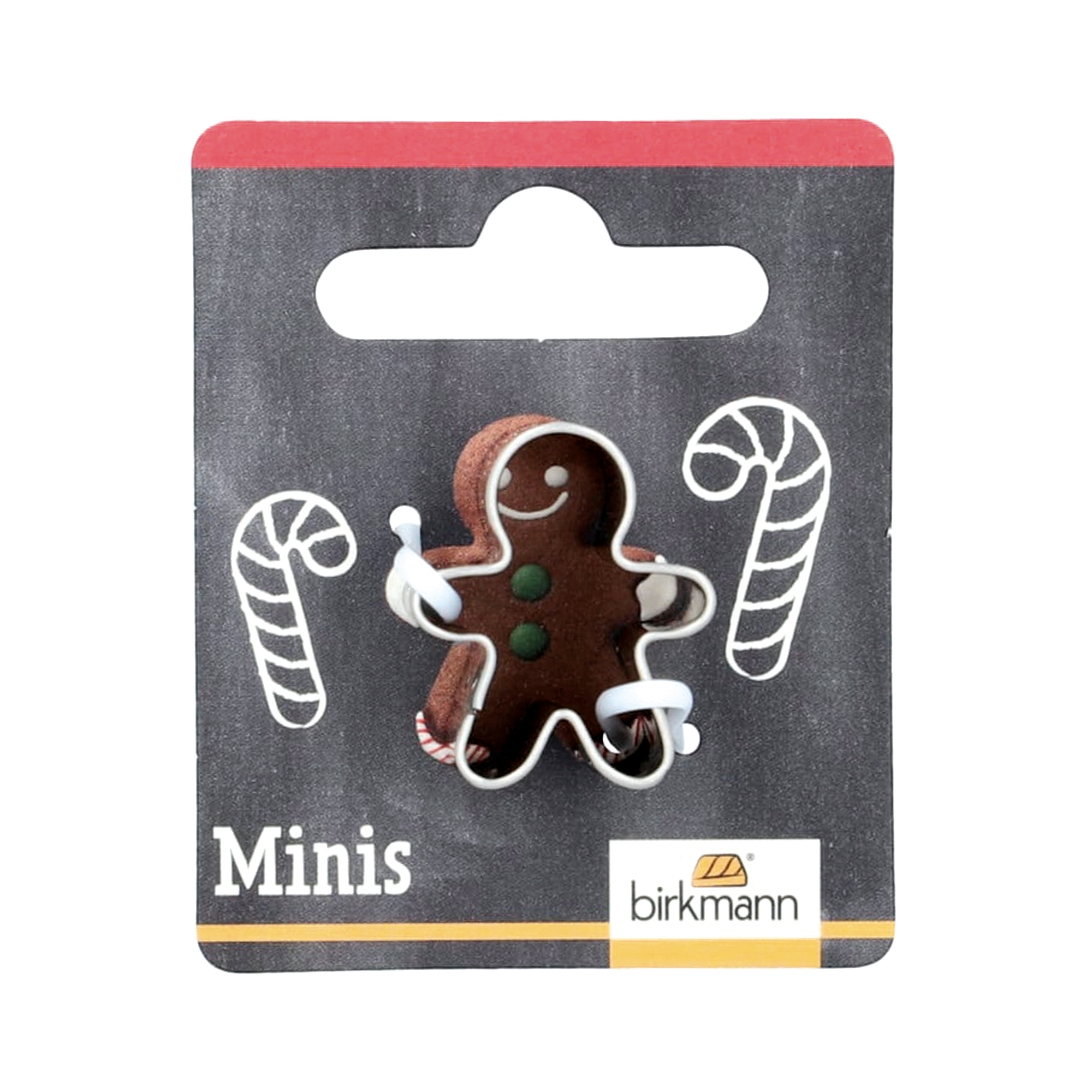 Birkmann - Mini-Ausstechform - Gingerman - 2,5 cm