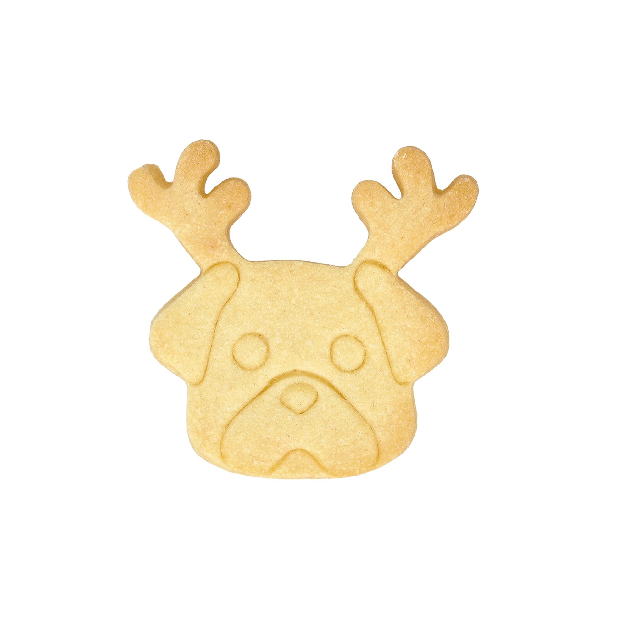 Birkmann - Ausstechform - Weihnachts-Mops - 7,5 cm
