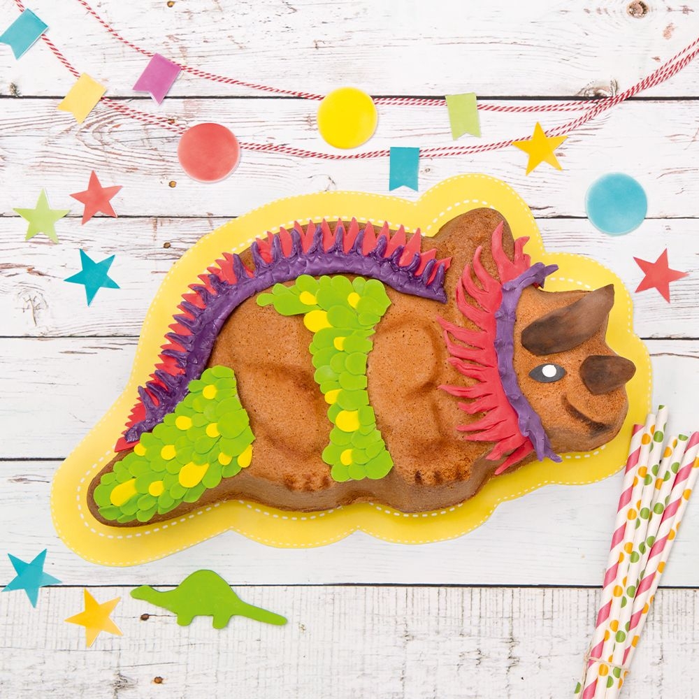 Städter - Cake Mould - Trixi, the dino - 34 x 28 x 6.5 cm - 1.200 ml Städter - Cake Mould - Trixi, the dino - 34 x 28 x 6.5 cm - 1.200 ml