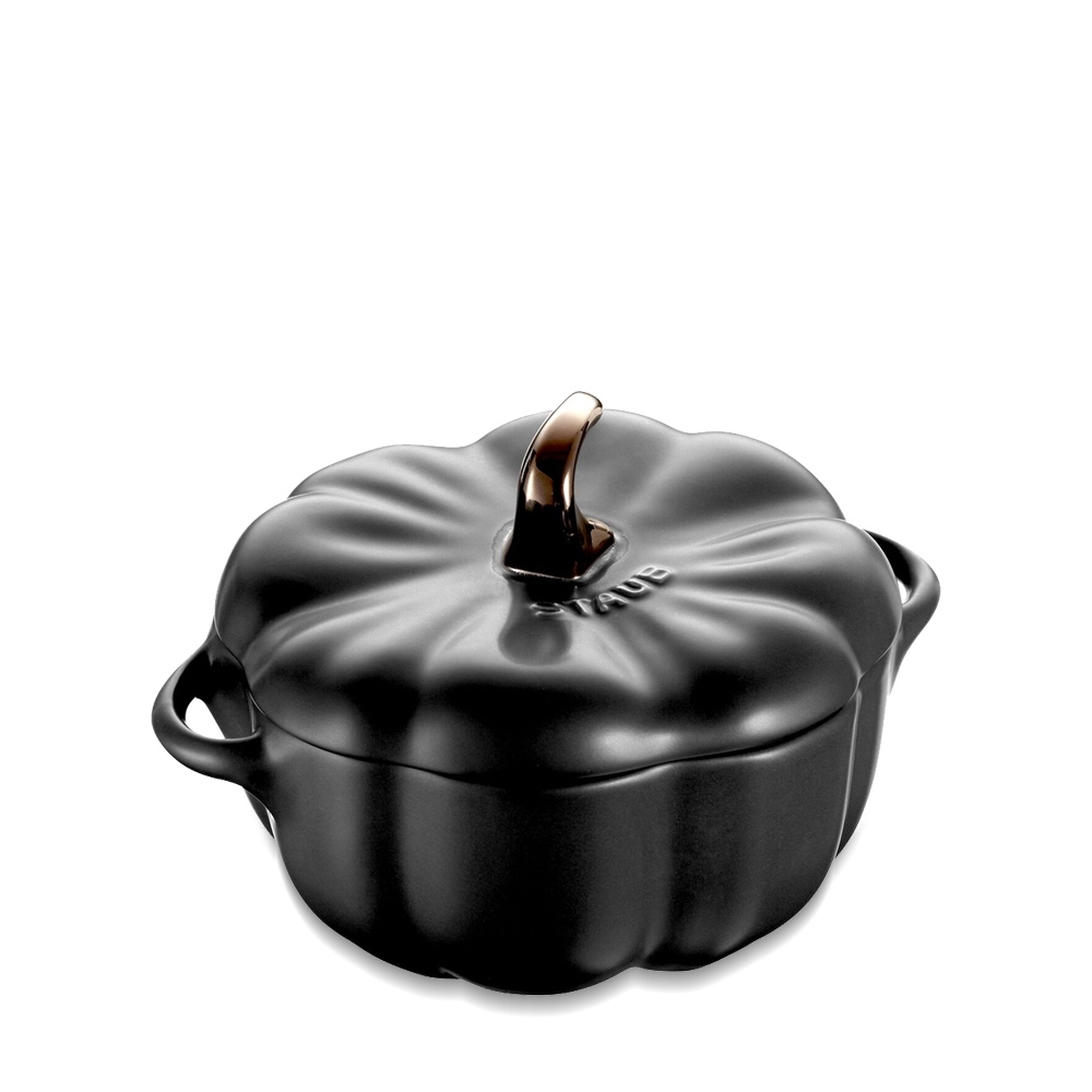 STAUB - Ceramique Cocotte | Kürbis | 12 cm | schwarz