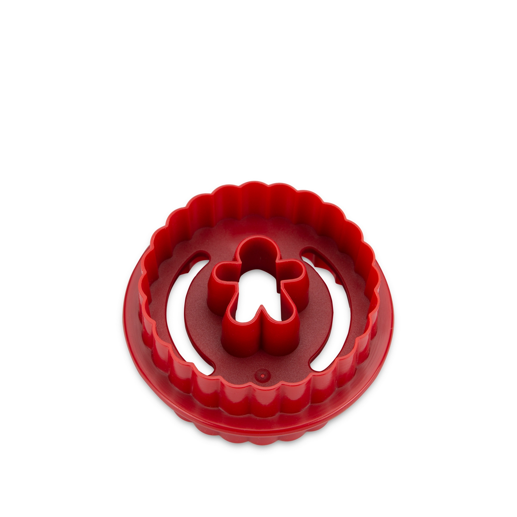 Städter - Linzer-Ausstecher Lebkuchenmann – gewellt