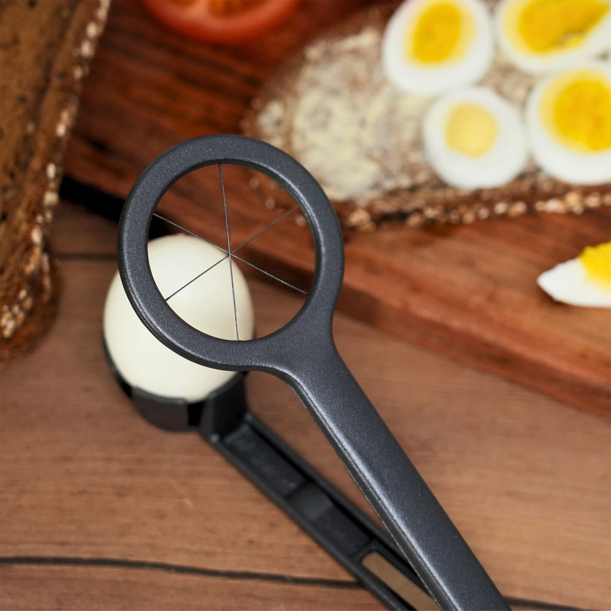 Westmark - Egg cutter »Columbus« Black Edition
