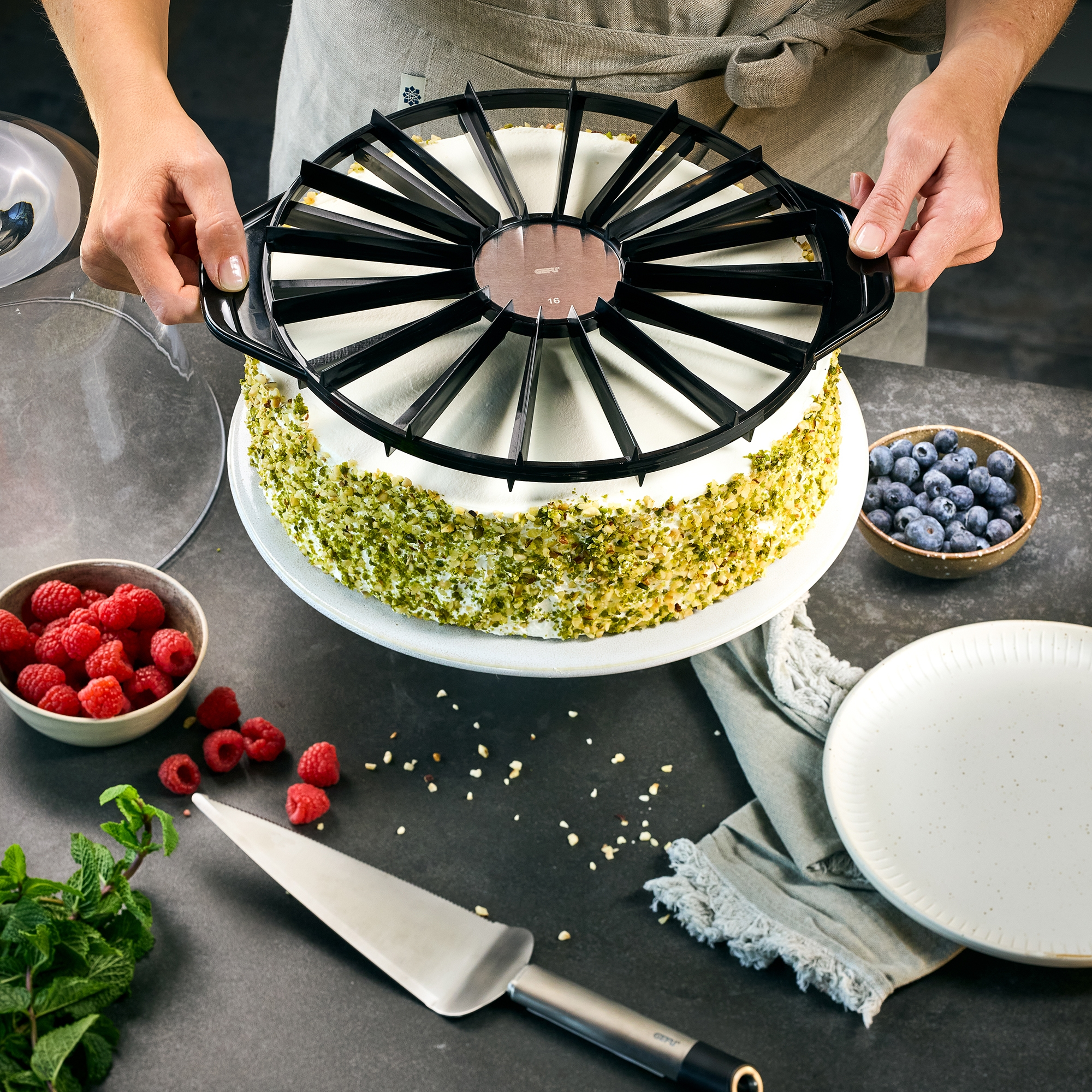 Gefu - Tortenteiler DIVIDO, 14/16 Stück