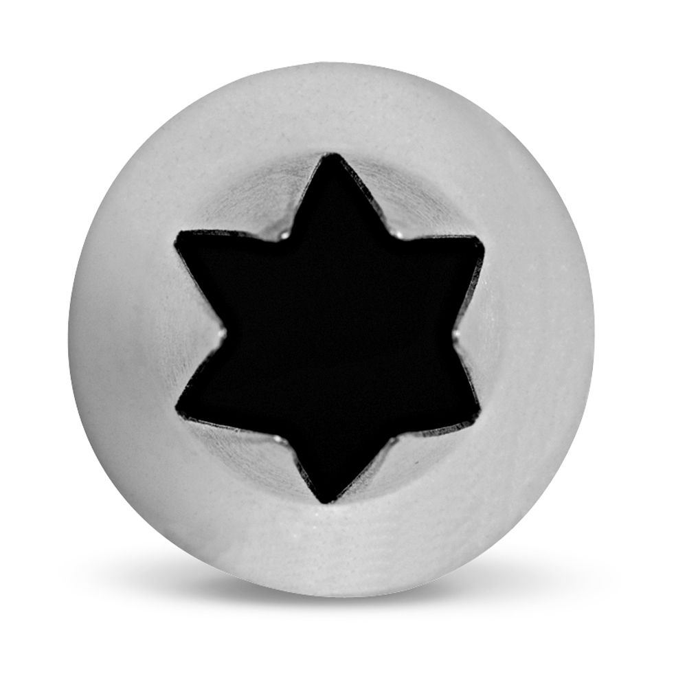 Städter - Tülle Sterntülle 6-zackig - 14 mm