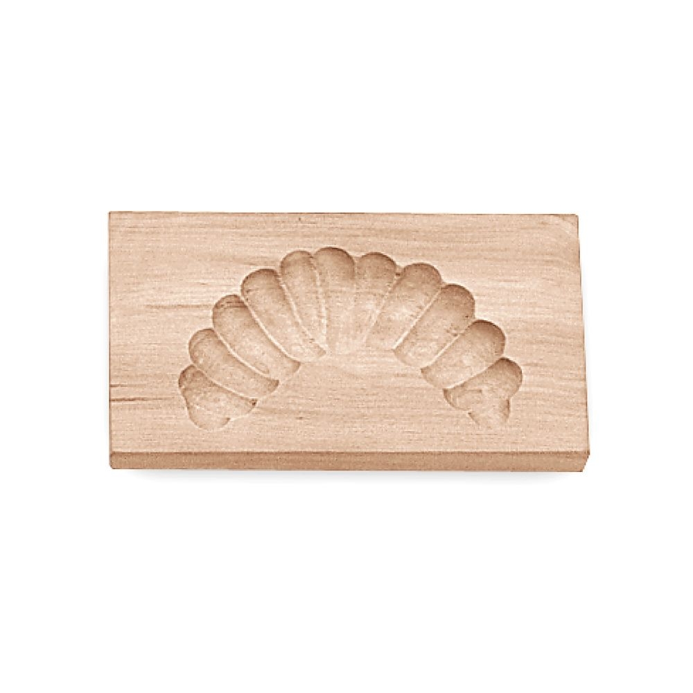 Städter - Holz-Prägeform Kipferl 10 x 6 cm
