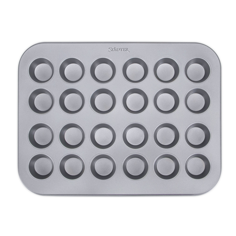 Städter We Love Baking mini muffin tray for 24 muffins