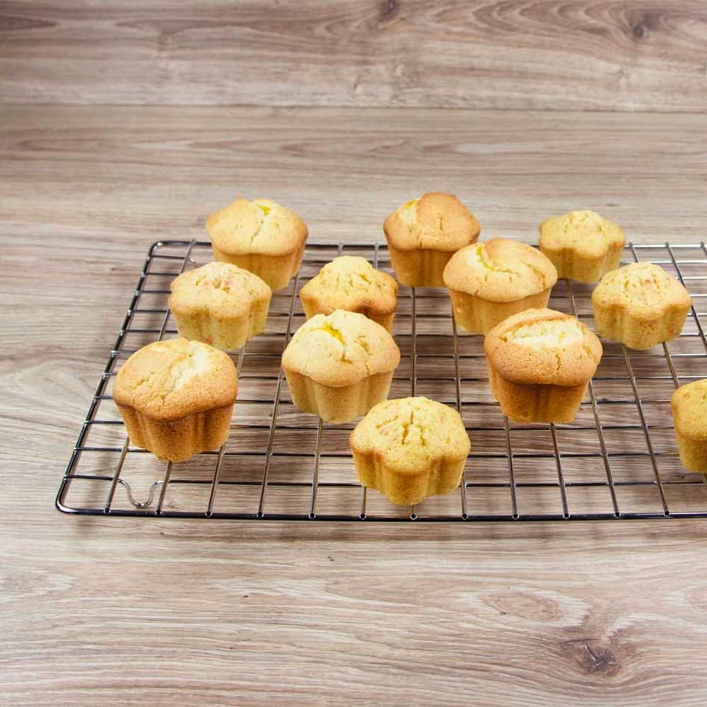 Städter - Tortengitter / Kühlgitter rechteckig mit Füßen - 45 x 32 cm