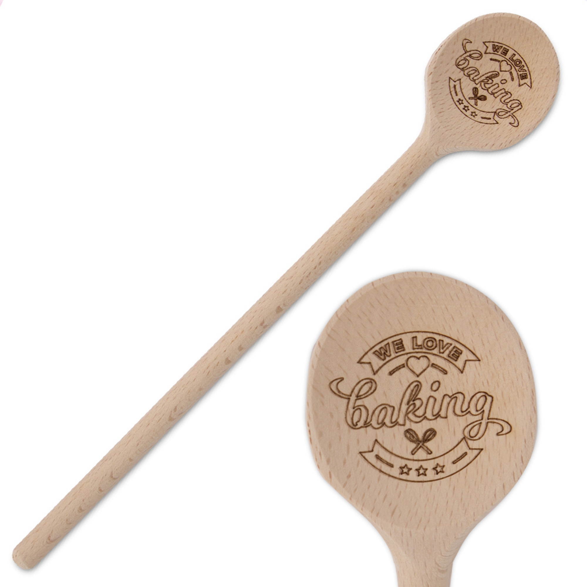 Städter - We Love Baking Kochlöffel 28 cm Rund