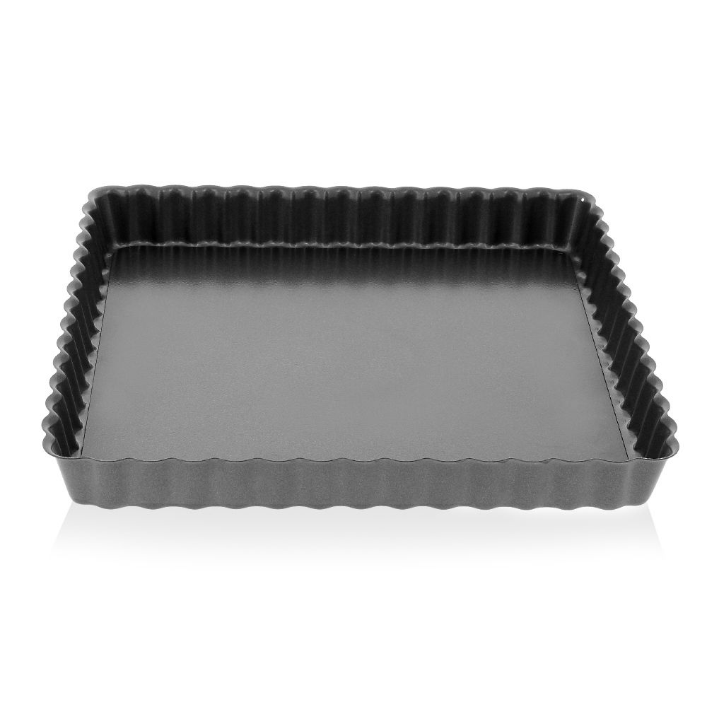 de Buyer - Square fluted tart mould 18 cm