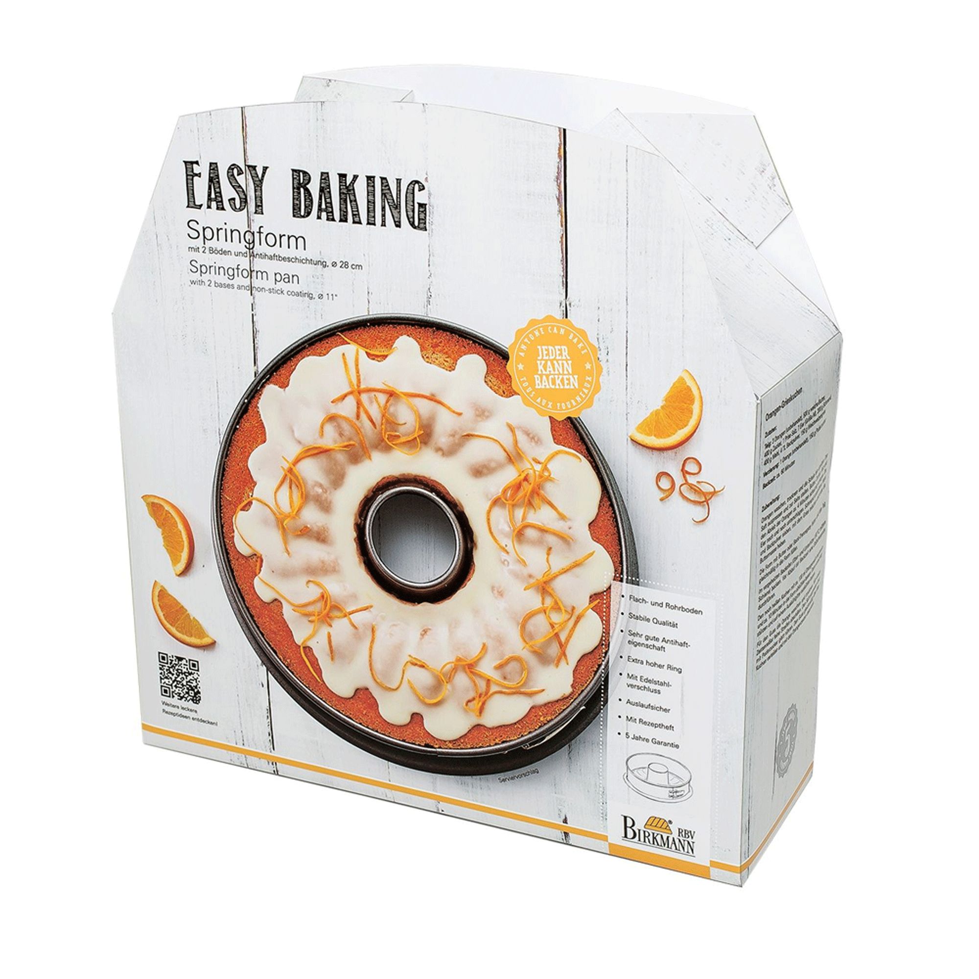 Birkmann - Springform pan Ø 28 cm - 2 floors - Easy Baking Birkmann - Springform pan Ø 28 cm - 2 floors - Easy Baking