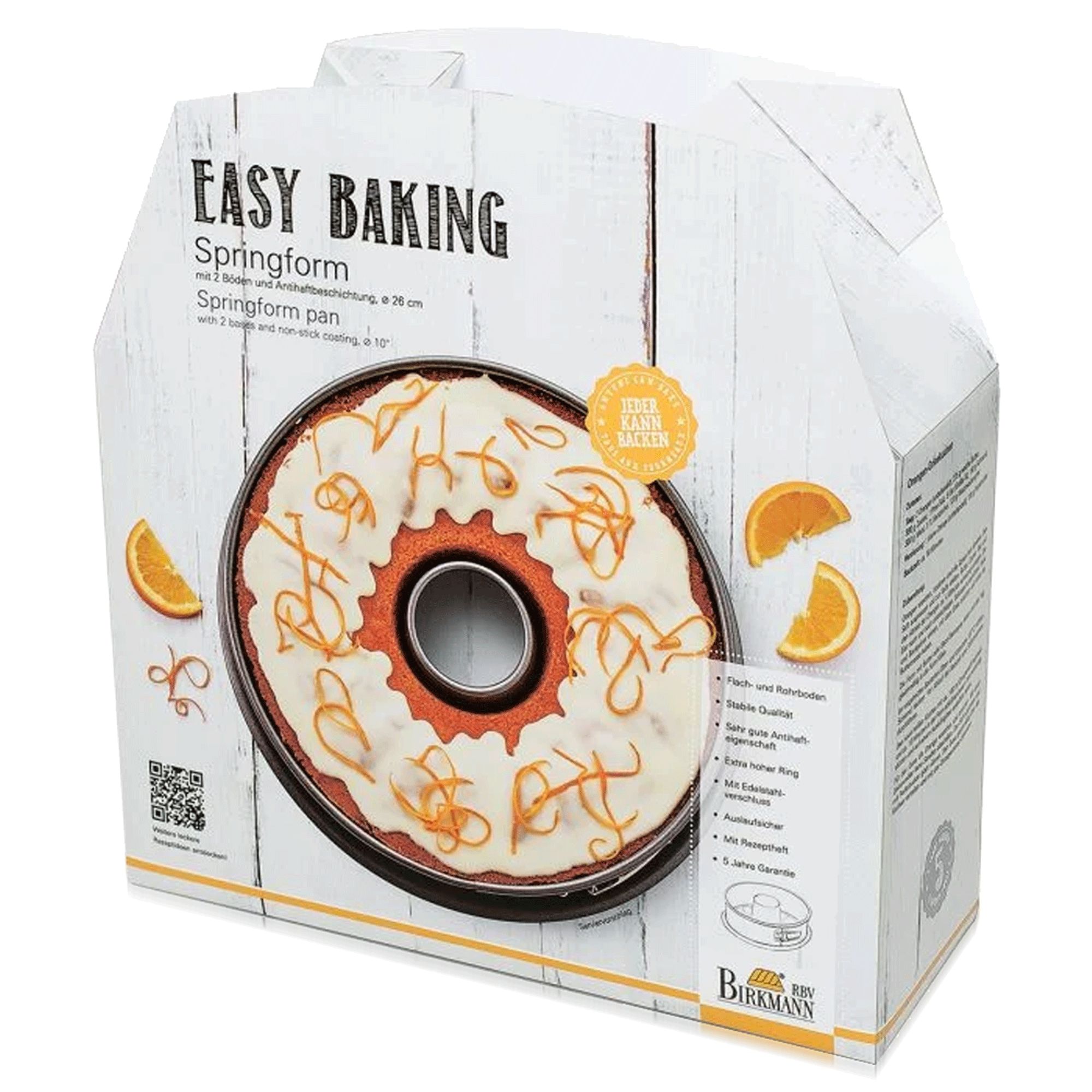 Birkmann - Springform pan Ø 26 cm - 2 floors - Easy Baking Birkmann - Springform pan Ø 26 cm - 2 floors - Easy Baking