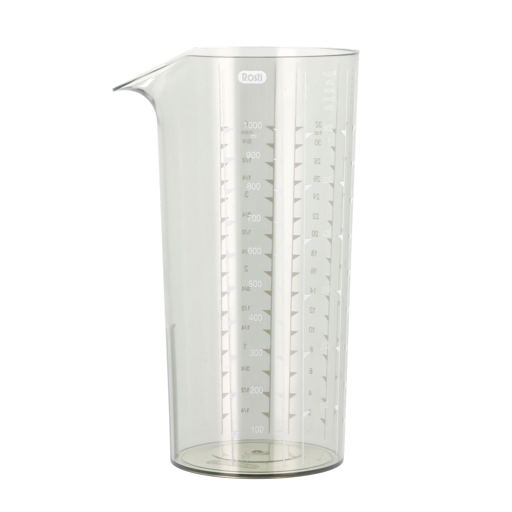 Rosti - measuring cup 1000 ml - smoke