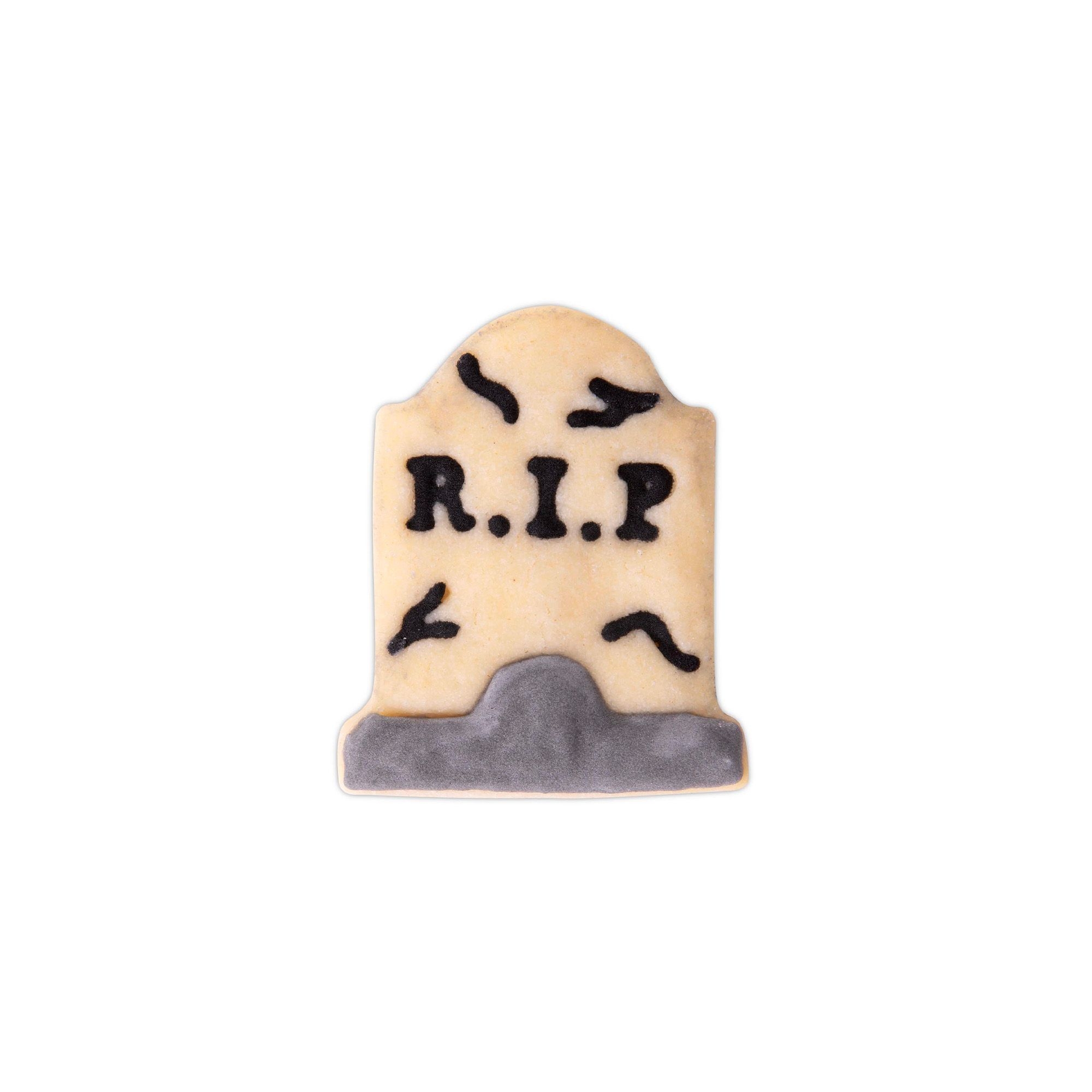 Städter - Embossing cookie cutter gravestone RIP - 6 cm