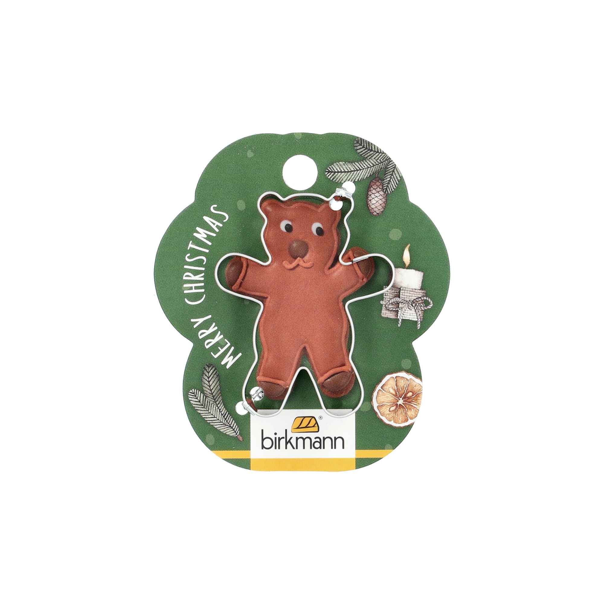 Birkmann - Ausstecher Teddybär - Weihnachten 2024 - 5 cm