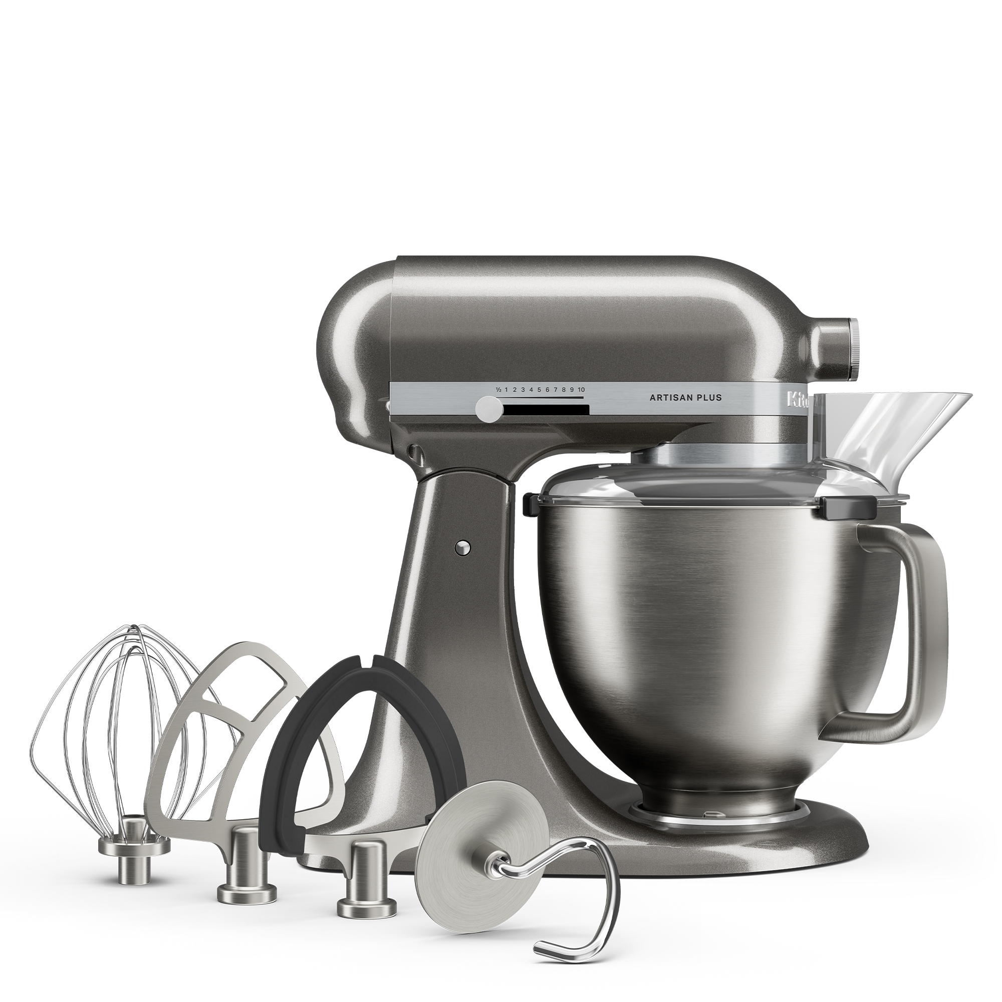 KitchenAid - Artisan Plus Küchenmaschine 5KSM50PKVEMS - Medallion Silver