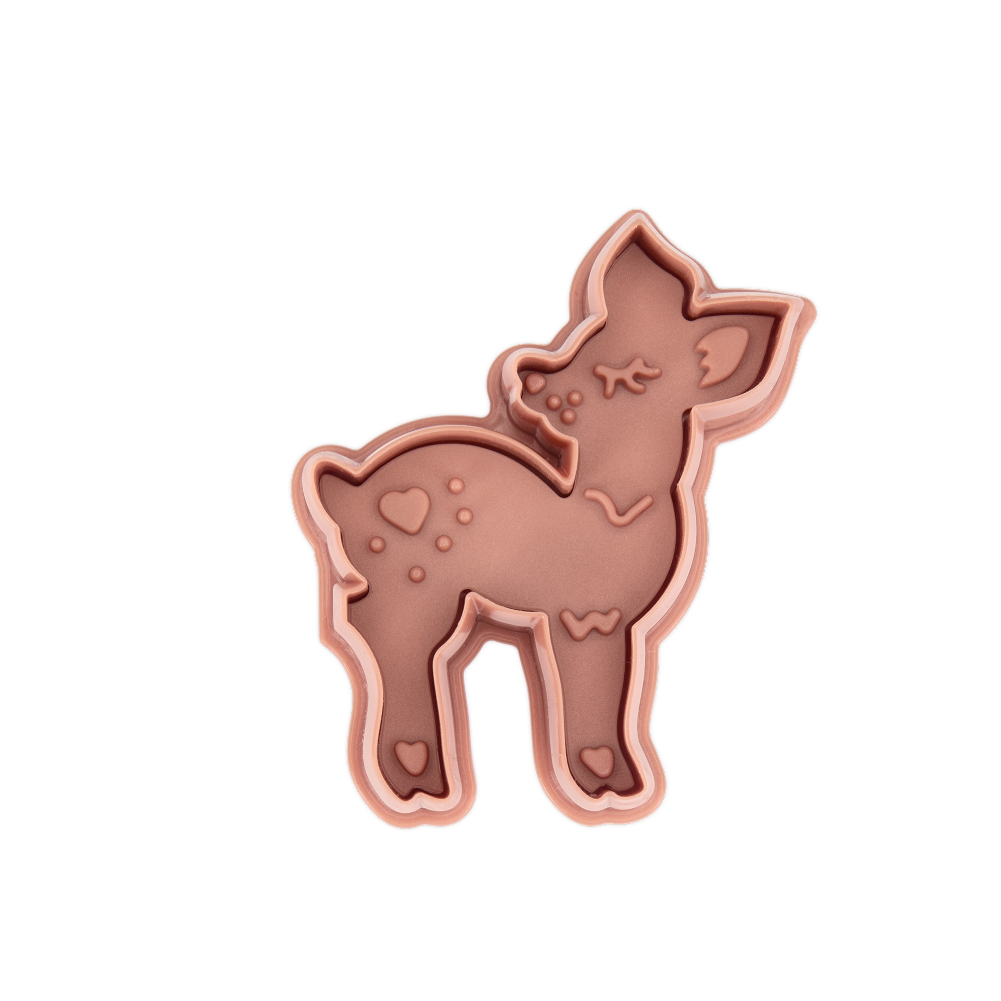 Städter - Embossing cookie cutter deer - 7.5 cm Städter - Embossing cookie cutter deer - 7.5 cm
