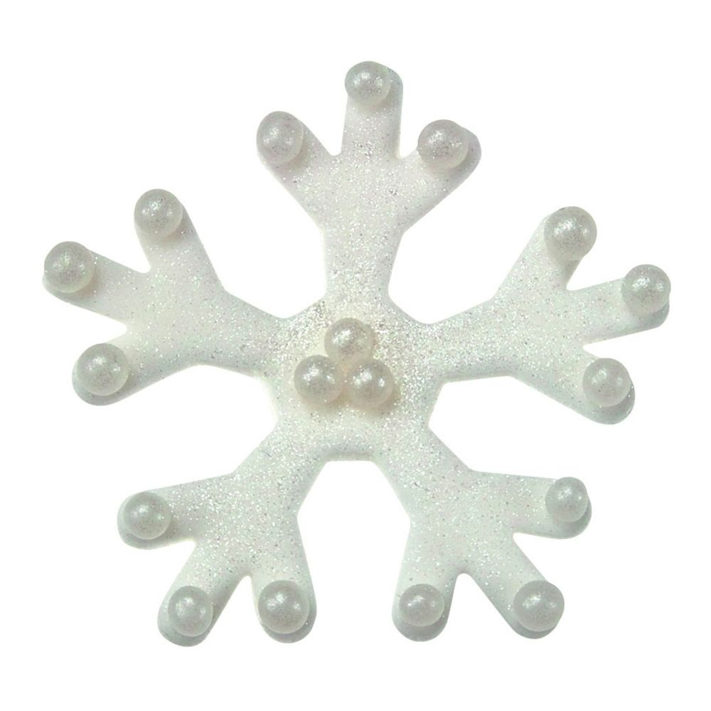 Städter - Ausstecher mit Auswerfer Schneeflocke - 40 / 55 mm - Set, 2-teilig