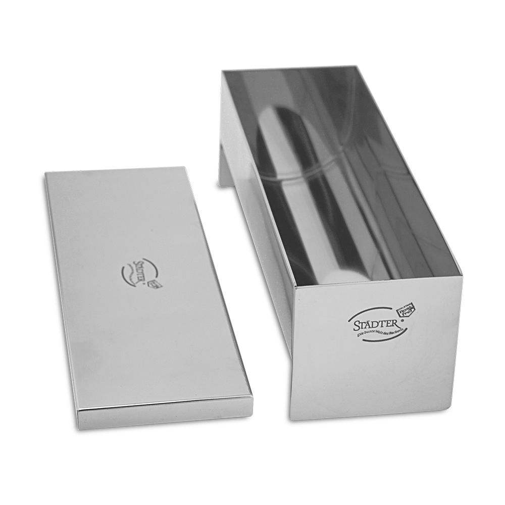 Städter - Terrinenform Halbrund - 23 x 7,5 x 7,5 cm - mit Deckel - 1.000 ml