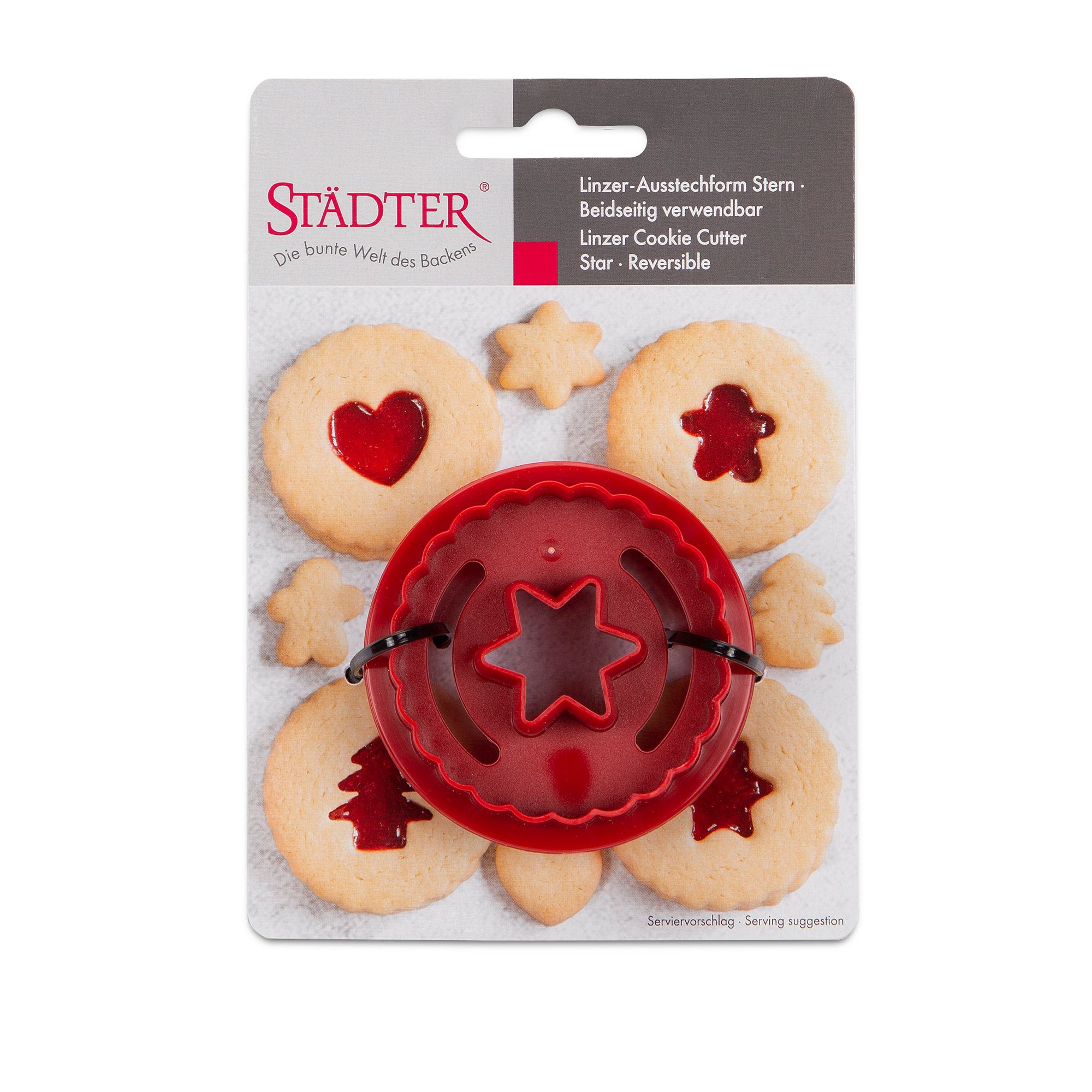 Städter - Linzer-Ausstecher Stern – gewellt