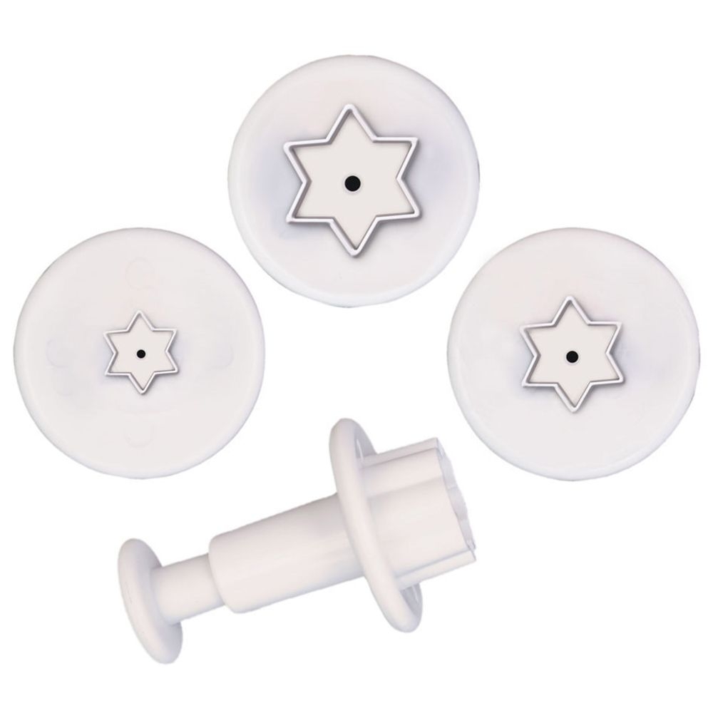 Städter - Ausstecherset Sterne - 7 / 10 / 15 mm - Set, 3-teilig
