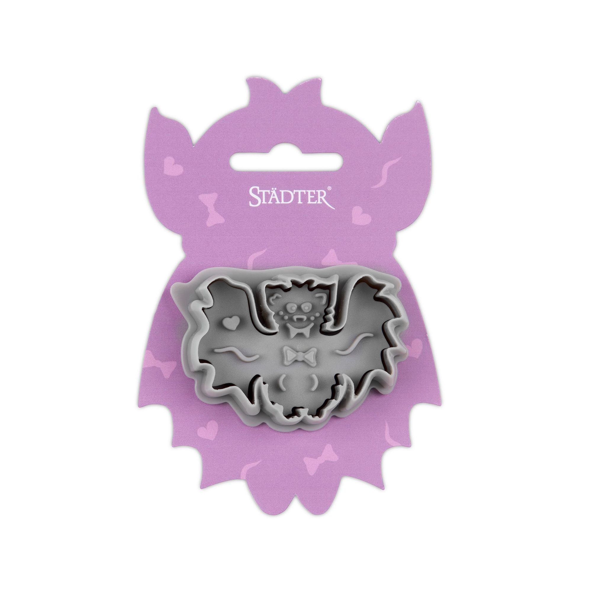 Städter - Embossing cookie cutter bat - 6 cm Städter - Embossing cookie cutter bat - 6 cm