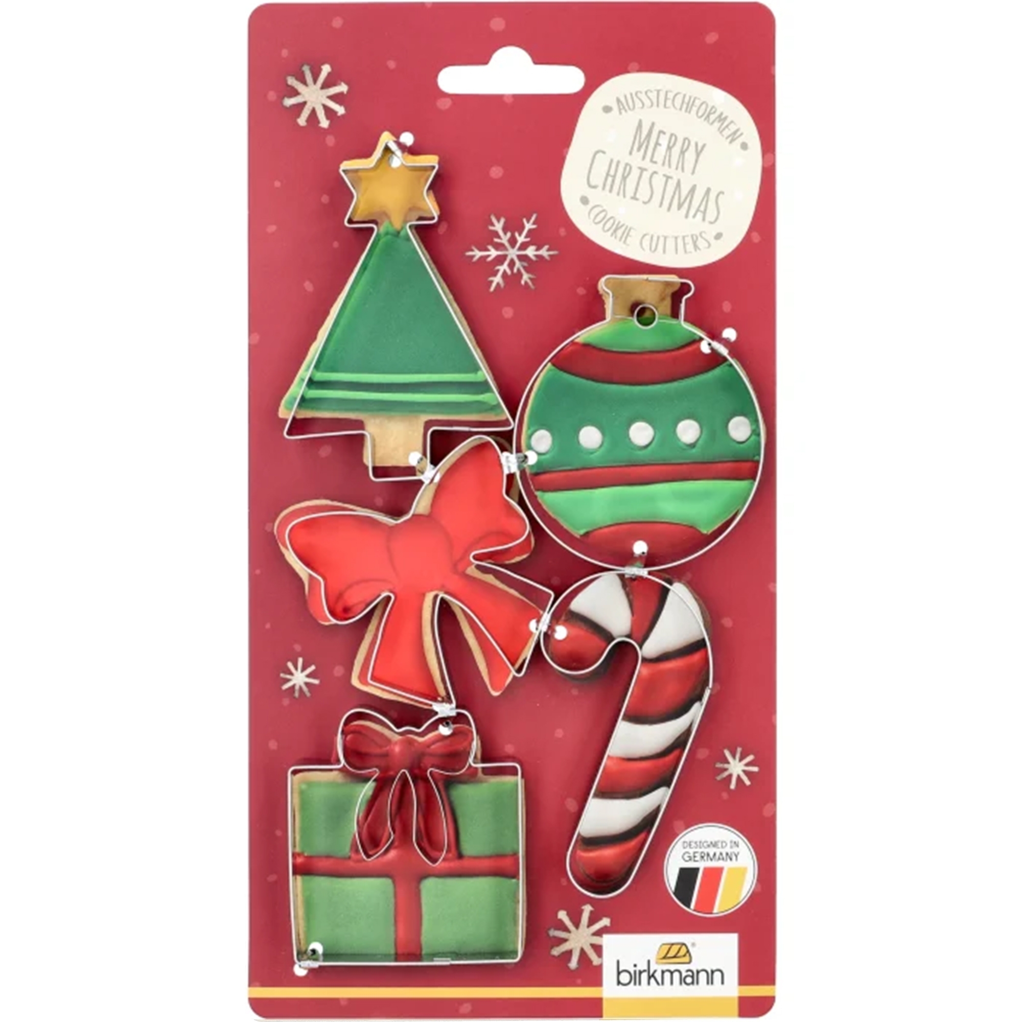 Birkmann - Ausstecher-Set auf Cardbord - 5-tlg. Birkmann - Ausstecher-Set auf Cardbord - 5-tlg.