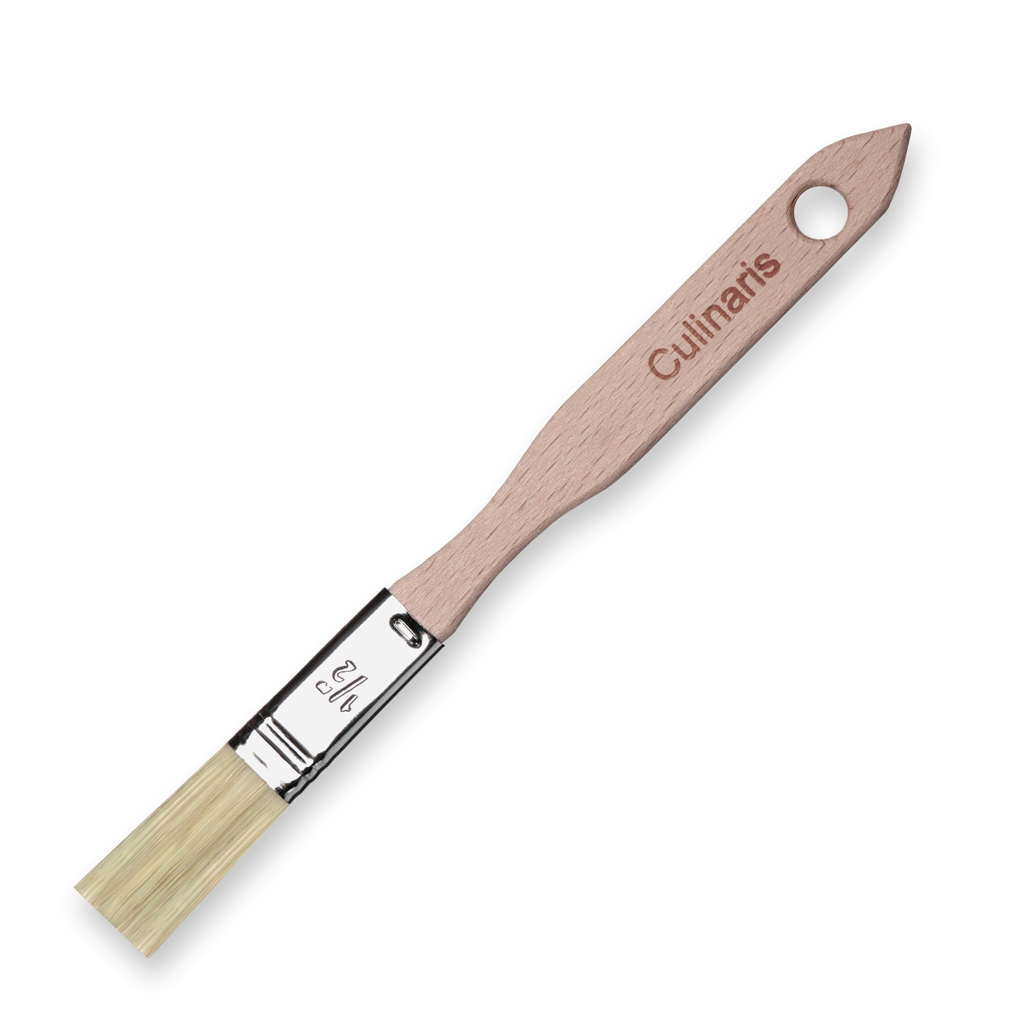 Wide brush - beech wood - 1/2 inch | Culinaris