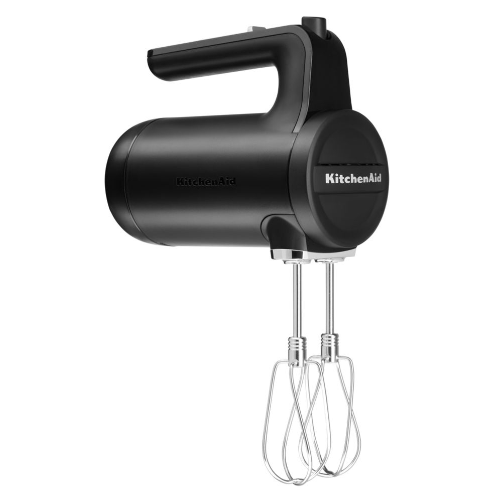 KitchenAid -  Cordless hand mixer 5KHMB732 - Matt black