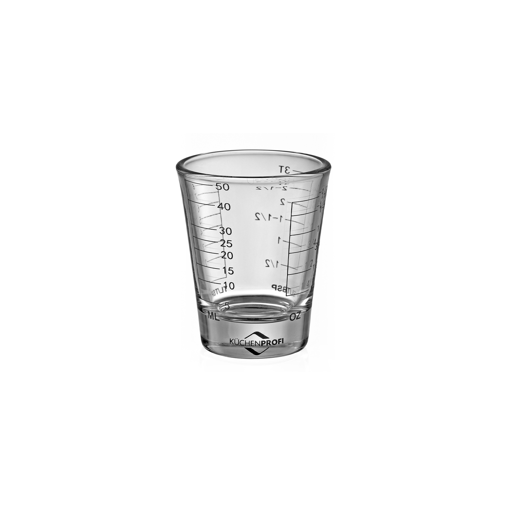Küchenprofi - Mini-Messbecher - Glas - 50 ml