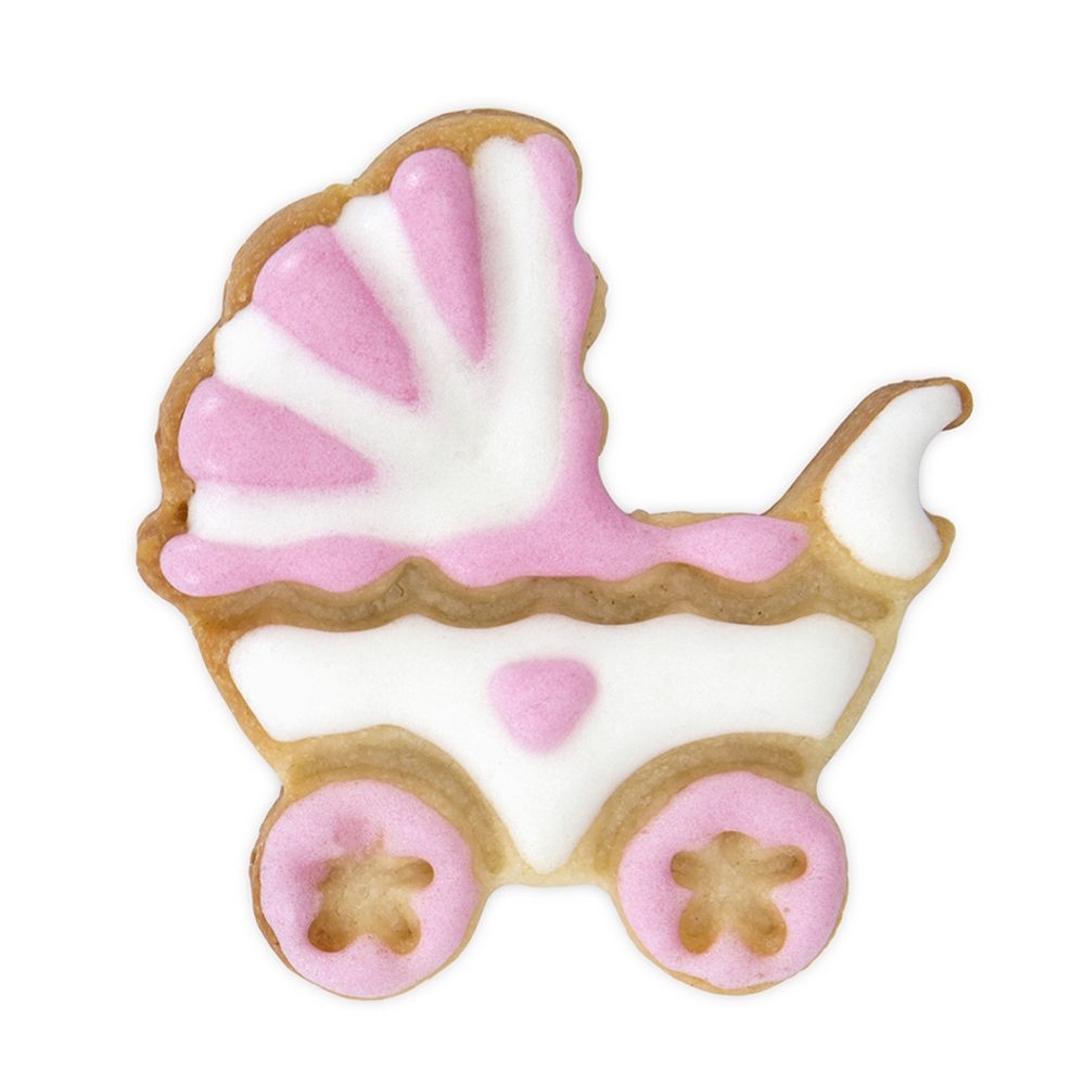 Städter - Prägeausstecher Kinderwagen - 5 cm