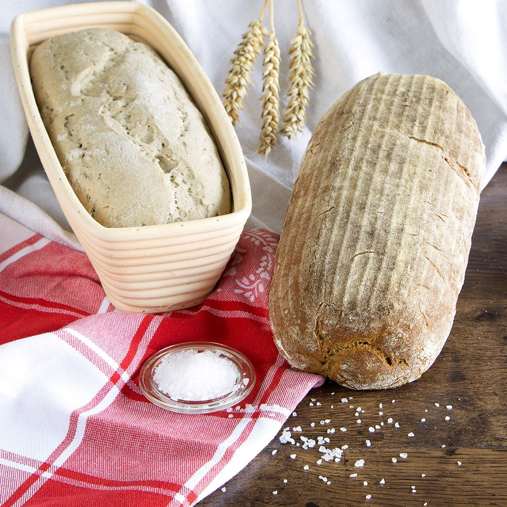 Städter - Gärkorb Rechteck - 26,5 x 14 cm - 1.000 g