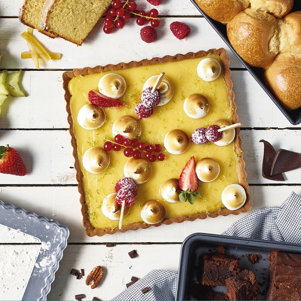 de Buyer - Gâteaux - Cakes - Tartes - 3er-Set homebaking de Buyer - Gâteaux - Cakes - Tartes - 3er-Set homebaking