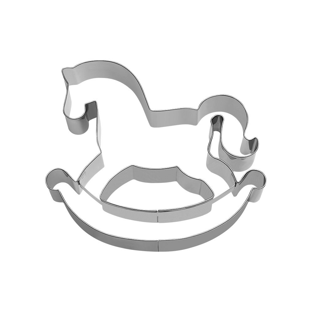 RBV Birkmann - Ausstechform Schaukelpferd 12 cm