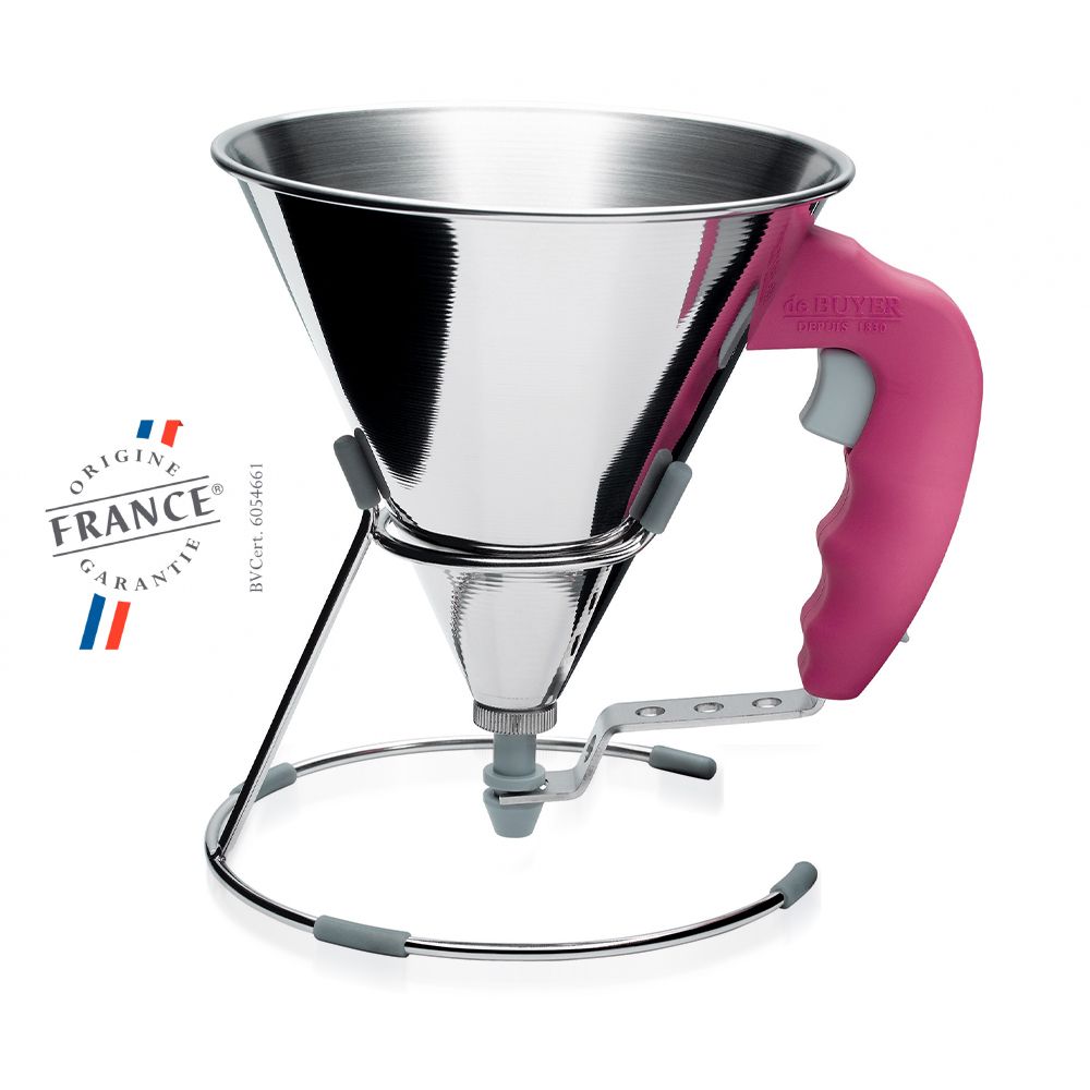 de Buyer - Automatischer Mini-Fondanttrichter aus Edelstahl