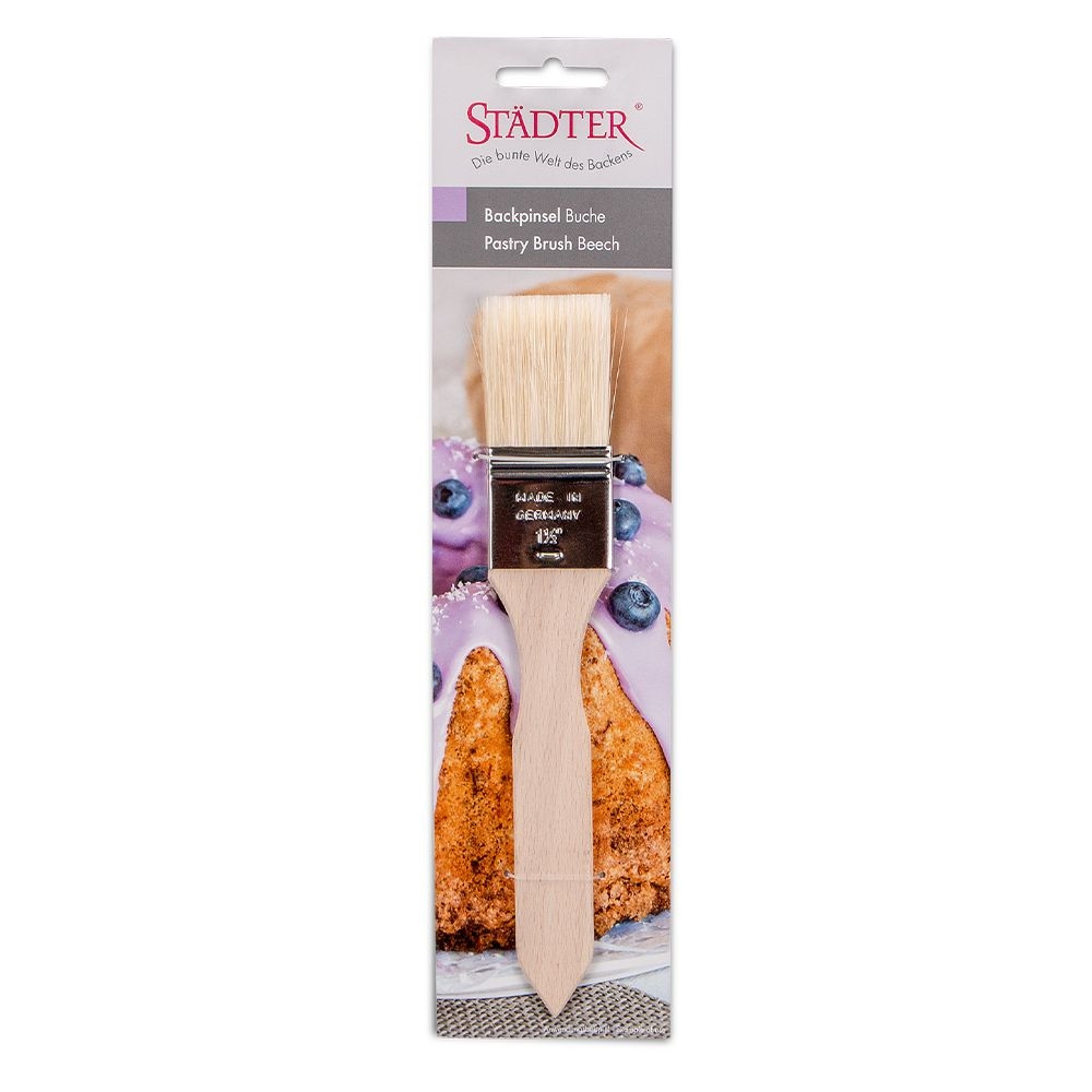 Städter - Backpinsel - Naturbelassen - verschiedene Größen